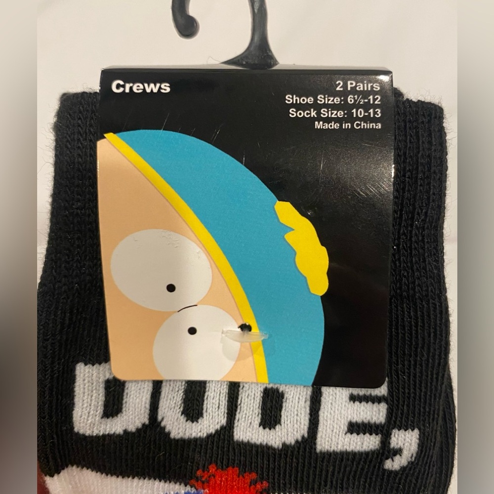 MENS NOVELTY SOUTH PARK SOCKS - NWT - Picture 3 of 4